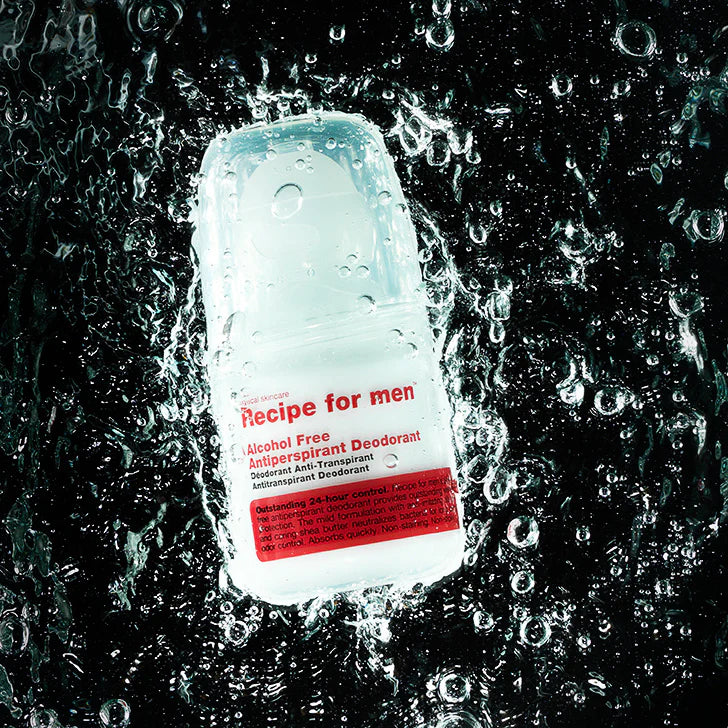 ALCOHOL FREE ANTIPERSPIRANT DEODORANT / RECIPE FOR MEN